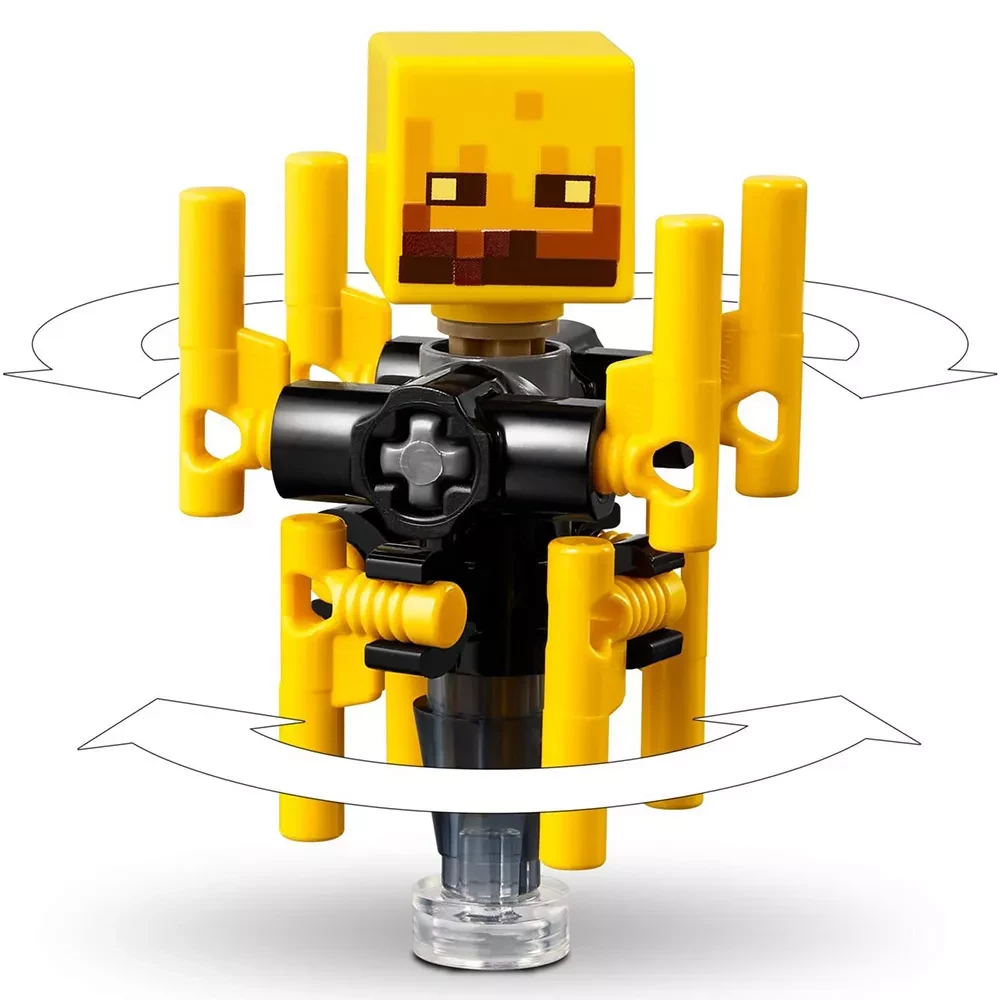 Конструктор Lego Minecraft "Битва з лавою у Незері", 21266 6