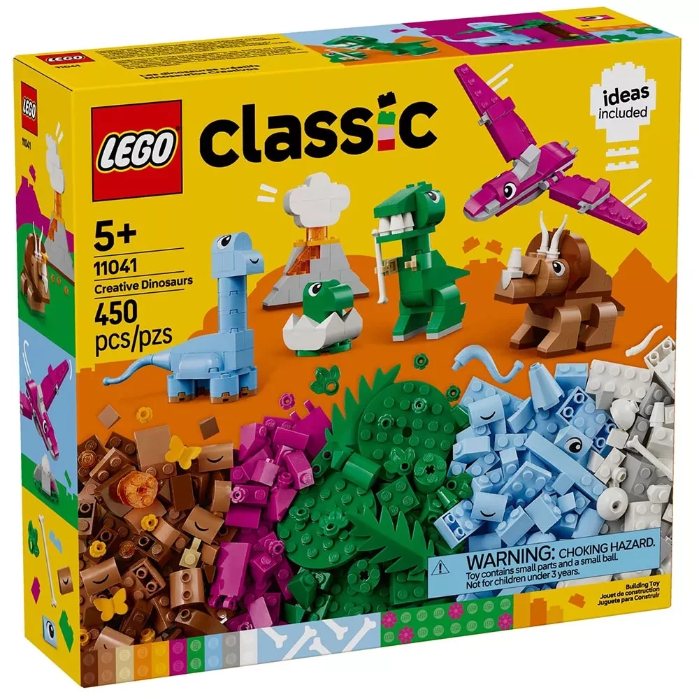 Конструктор Lego Classic "Творчі динозаври", 11041