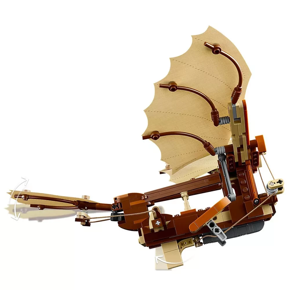 Конструктор Lego Icons "Летательный аппарат Леонардо да Винчи", 10363 5