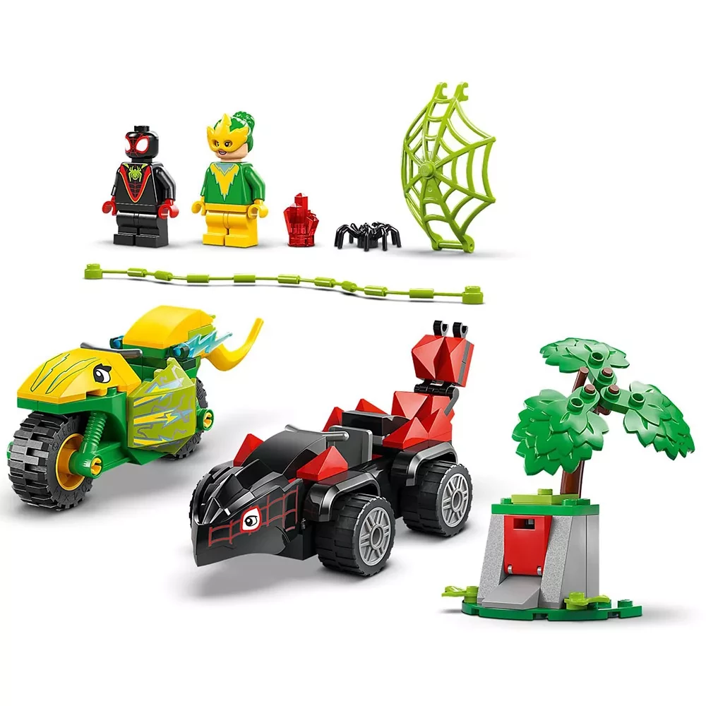 Конструктор Lego Marvel "Перегони на електромобілях з динозаврами", 11198 3