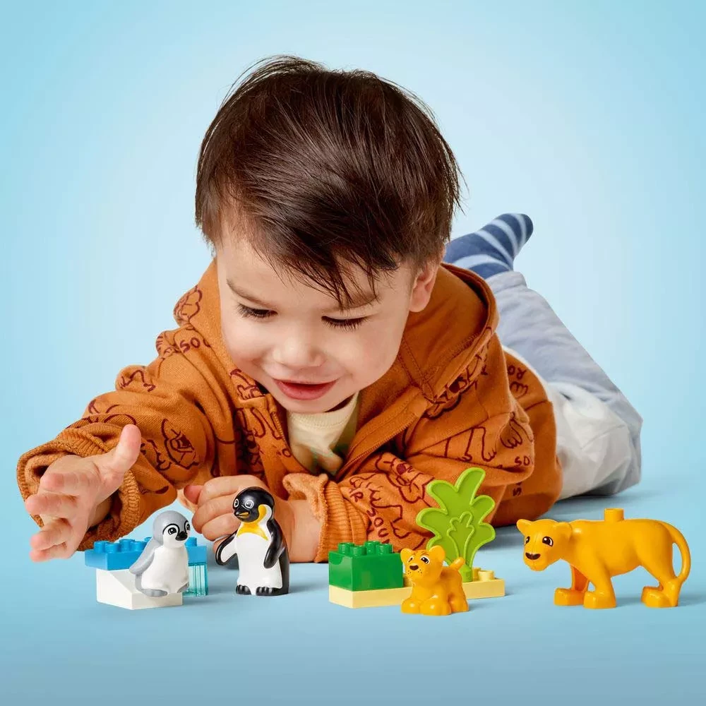 Конструктор Lego Duplo "Сімейства диких тварин: Пінгвіни та Леви", 10442 9