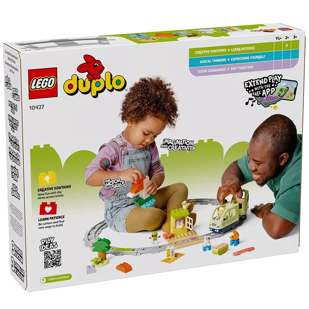 Конструктор Lego Duplo "Інтерактивний пригодницький потяг", 10427 1