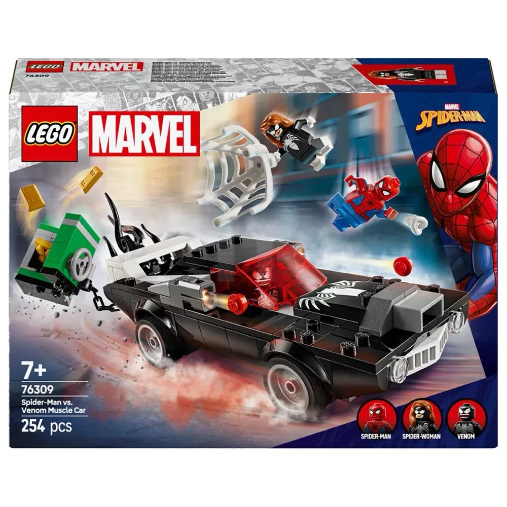 Конструктор Lego Marvel "Людина-павук проти маслкара Венома", 76309