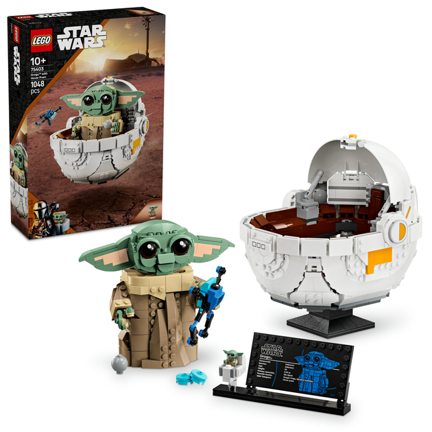 Конструктор Lego Star Wars "Ґроґу в повітряній колисці", 75403 8