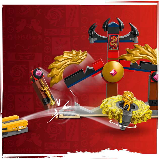 Конструктор Lego Ninjago "Бойовий набір дракона Спін-джитсу", 71826 6