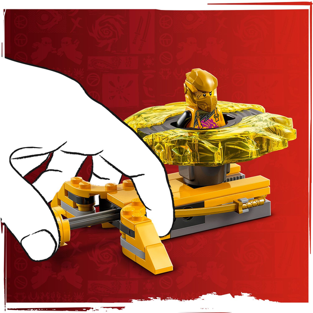 Конструктор Lego Ninjago "Бойовий набір дракона Спін-джитсу", 71826 7
