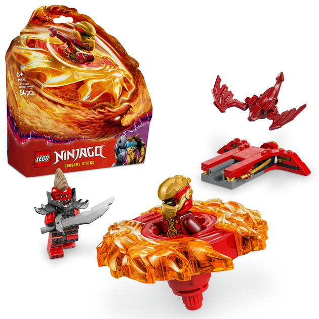 Конструктор Lego Ninjago "Дракон Кая Спін-джитсу", 71823 8