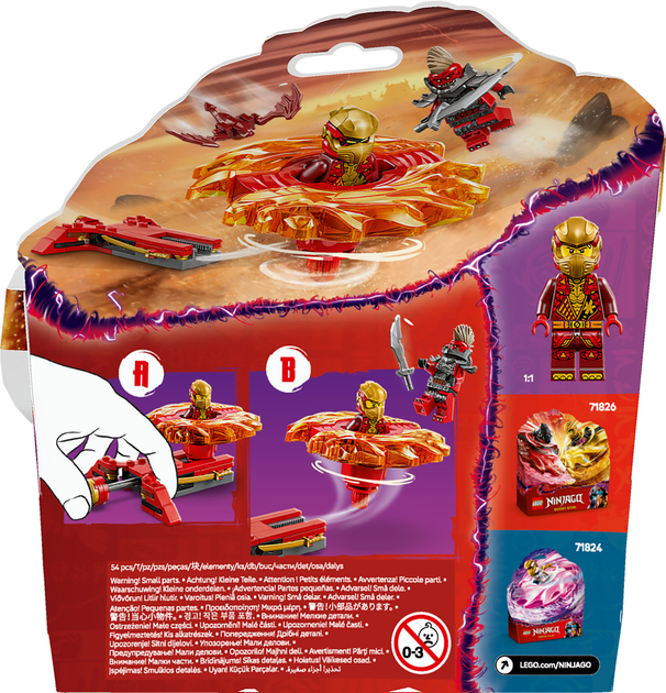 Конструктор Lego Ninjago "Дракон Кая Спін-джитсу", 71823 9