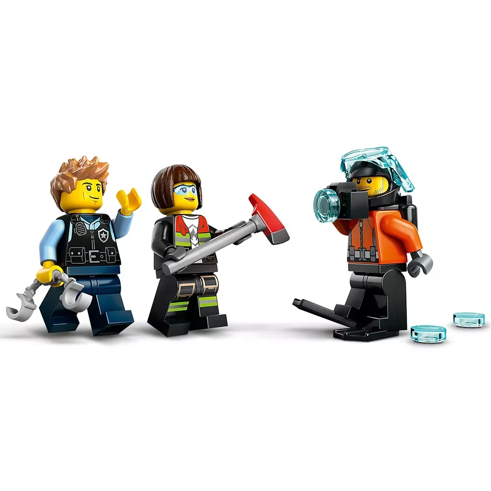 Конструктор Lego City "Ремікс вертольотів, пожежних машин і підводних човнів", 60462 3