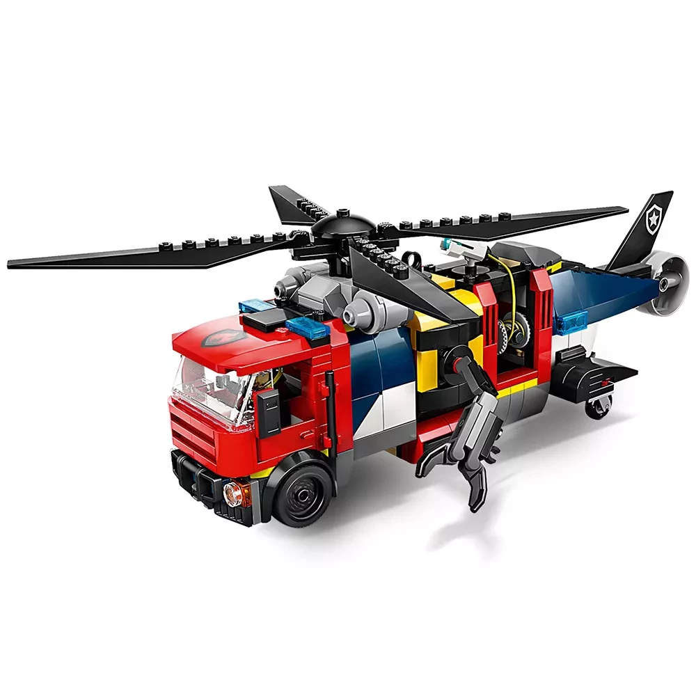 Конструктор Lego City "Ремікс вертольотів, пожежних машин і підводних човнів", 60462 5