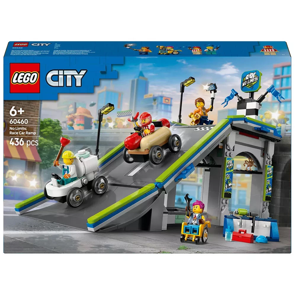 Конструктор Lego City "Жодних обмежень: автодром для гоночних автомобілів", 60460