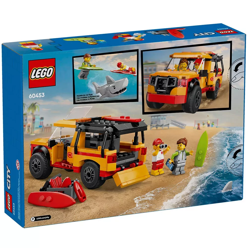 Конструктор Lego City "Пляжна рятувальна вантажівка", 60453 1