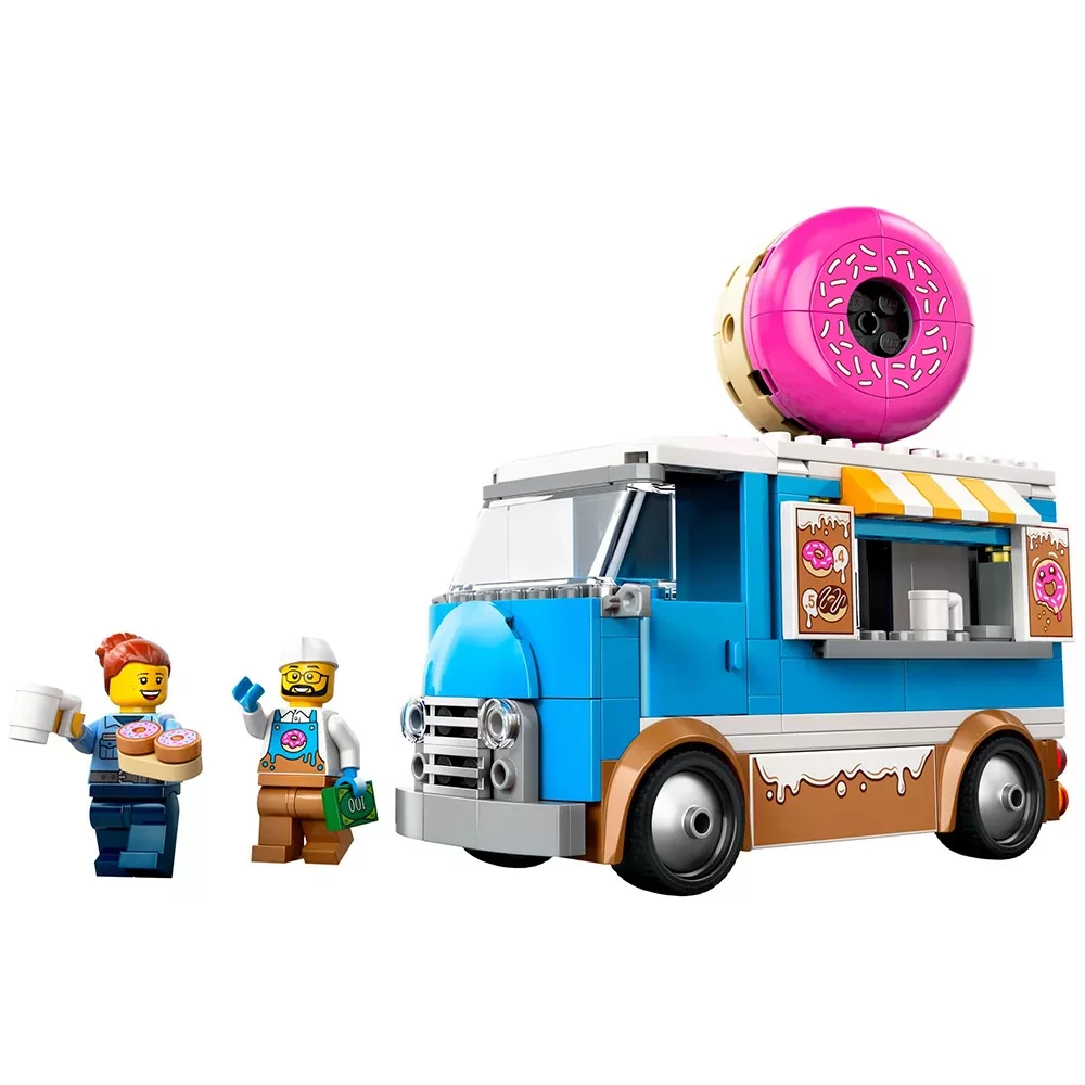 Конструктор Lego City "Грузовик с пончиками", 60452 2