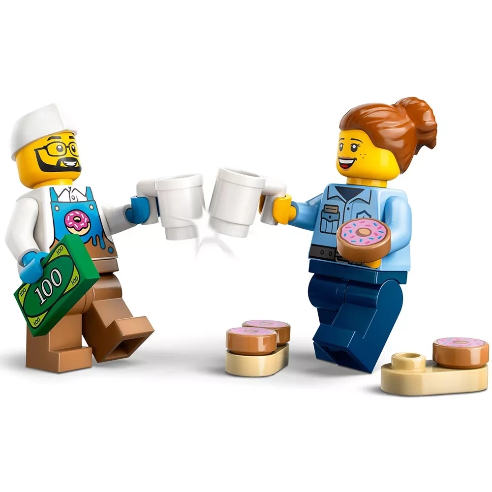 Конструктор Lego City "Грузовик с пончиками", 60452 3