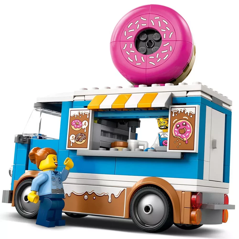 Конструктор Lego City "Грузовик с пончиками", 60452 5