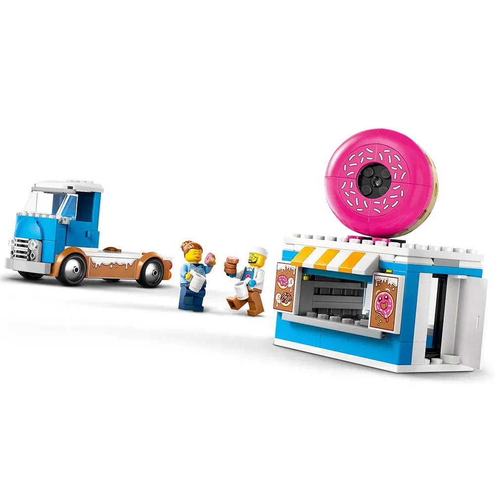 Конструктор Lego City "Грузовик с пончиками", 60452 6