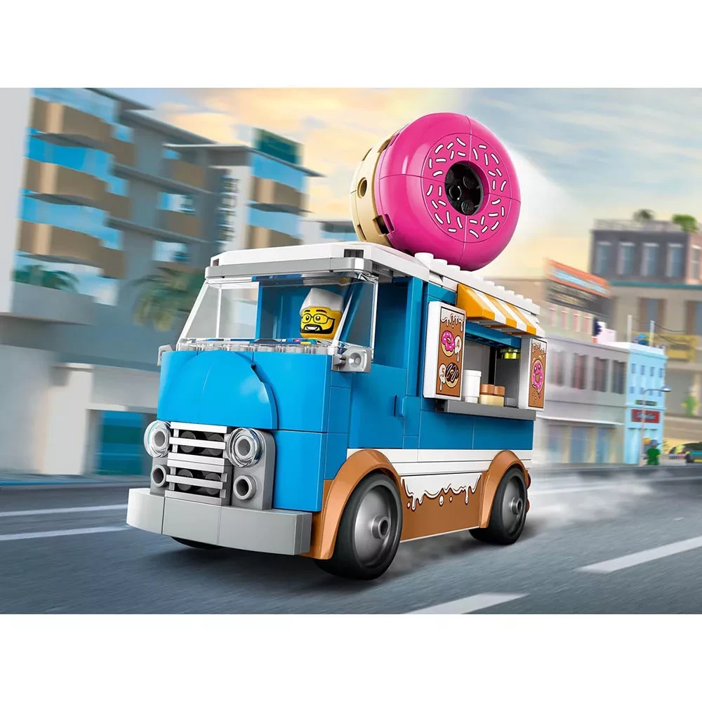 Конструктор Lego City "Грузовик с пончиками", 60452 9