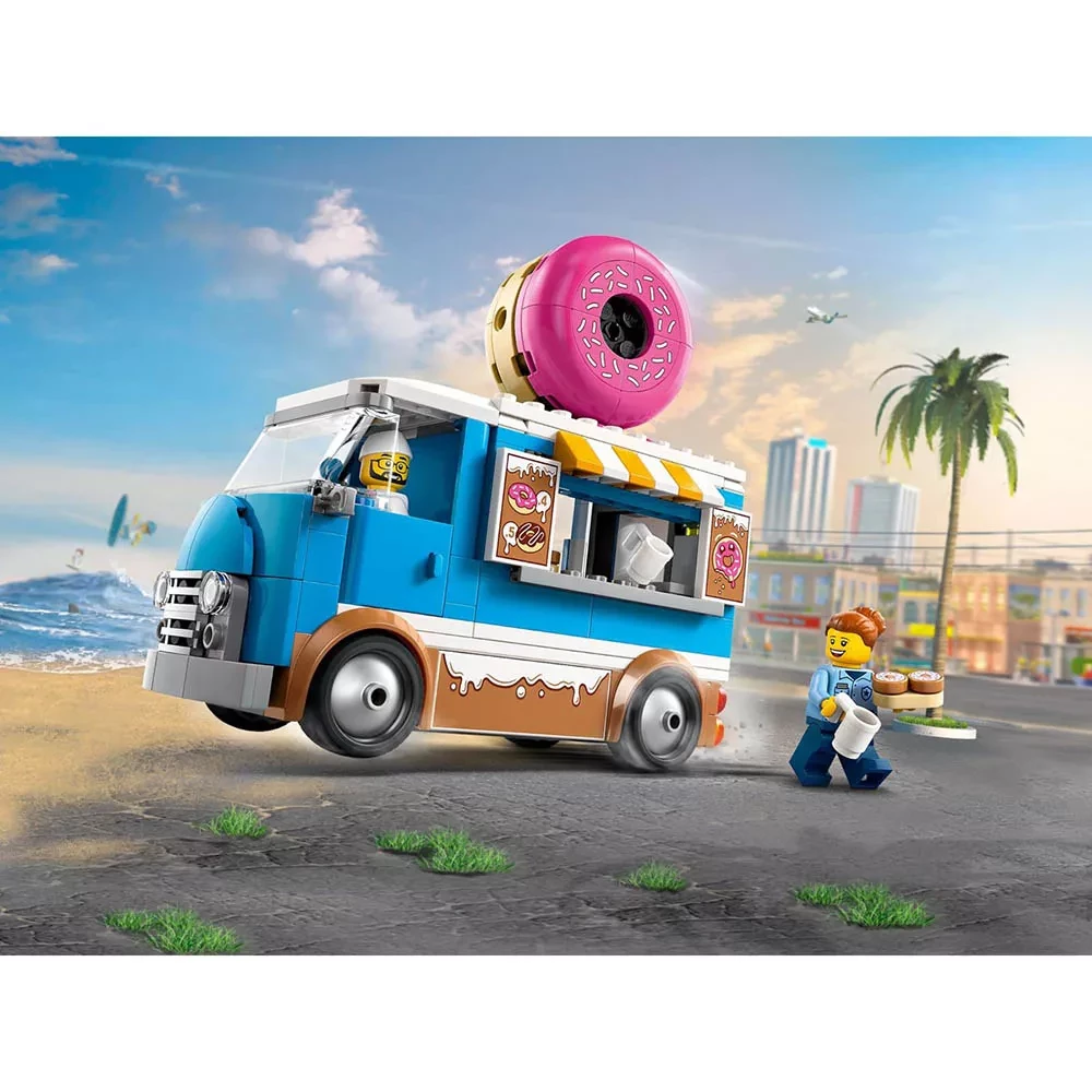 Конструктор Lego City "Грузовик с пончиками", 60452 10