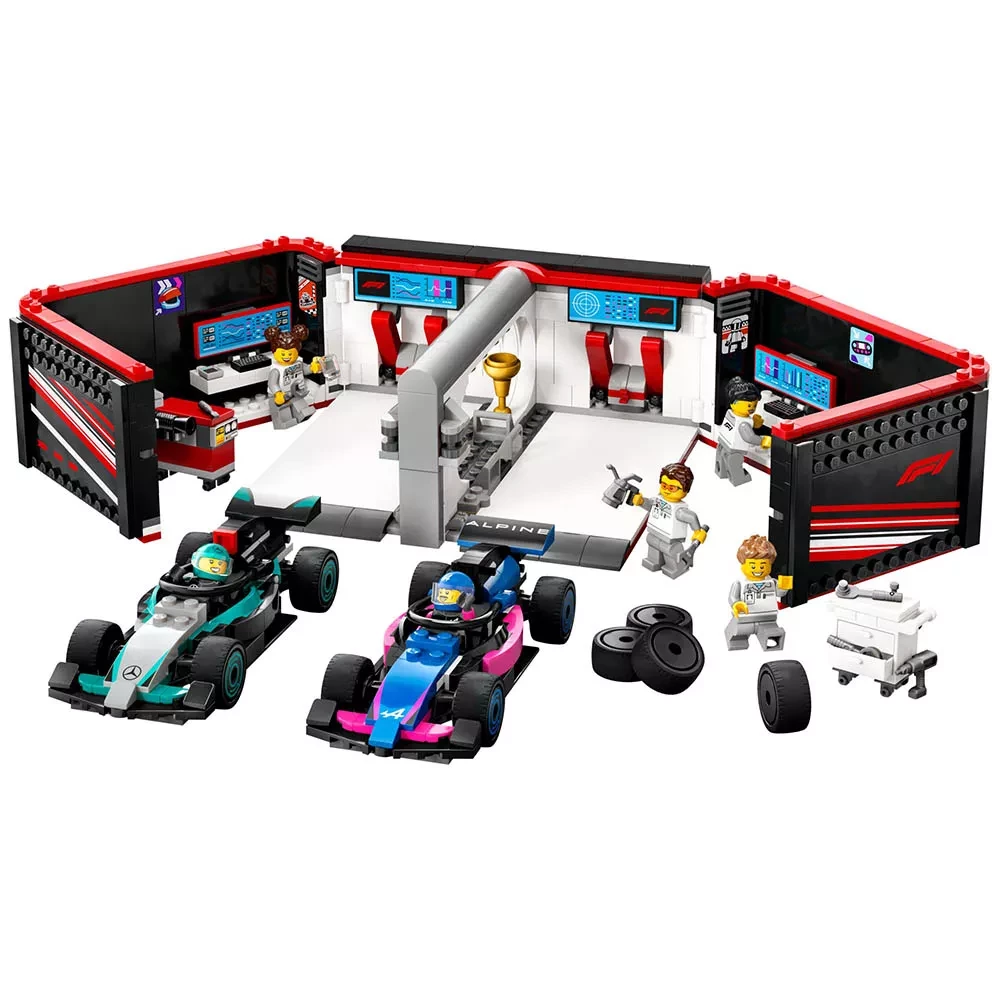Конструктор Lego City "Гараж F1® та автомобілі Mercedes-AMG і Alpine", 60444 2