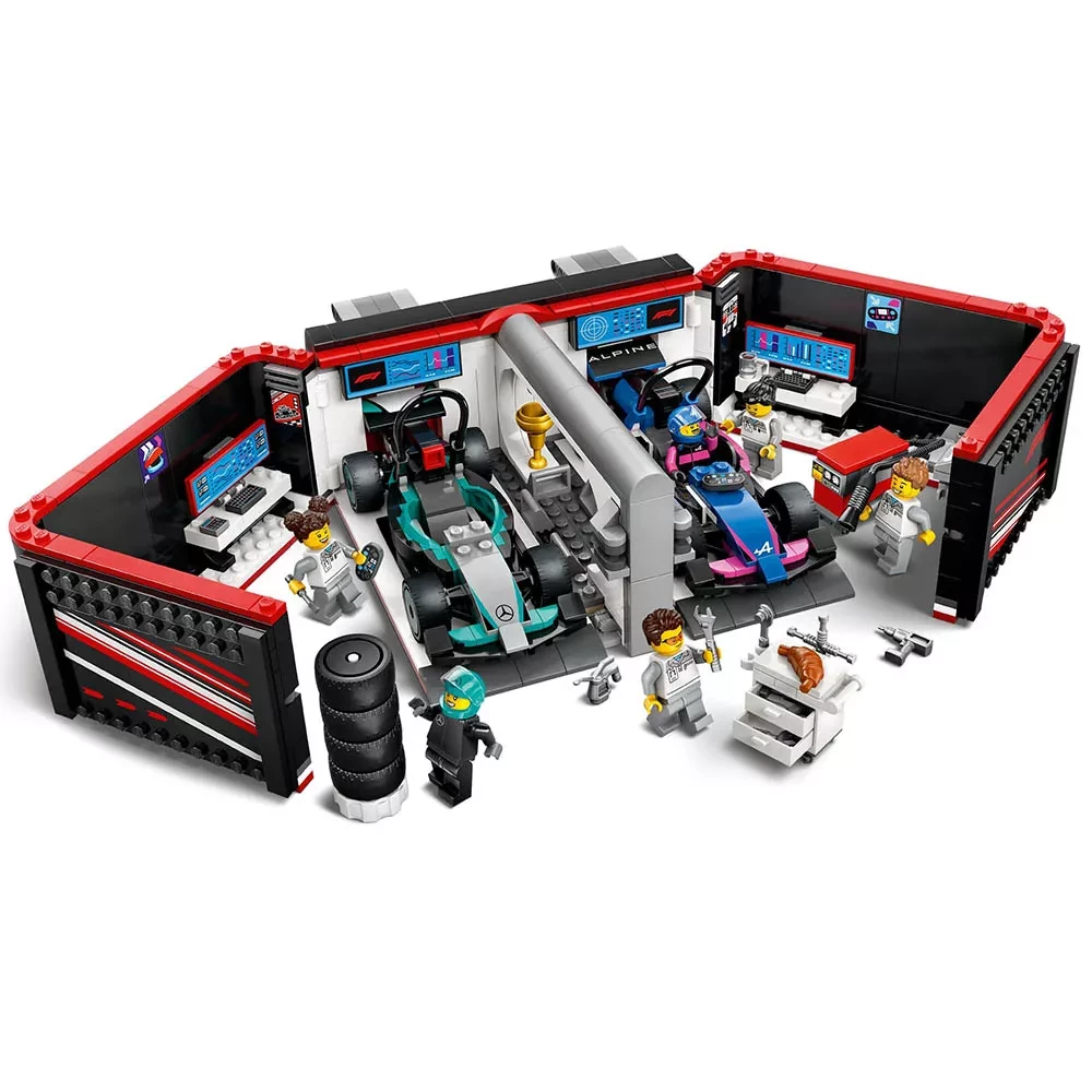 Конструктор Lego City "Гараж F1® та автомобілі Mercedes-AMG і Alpine", 60444 4
