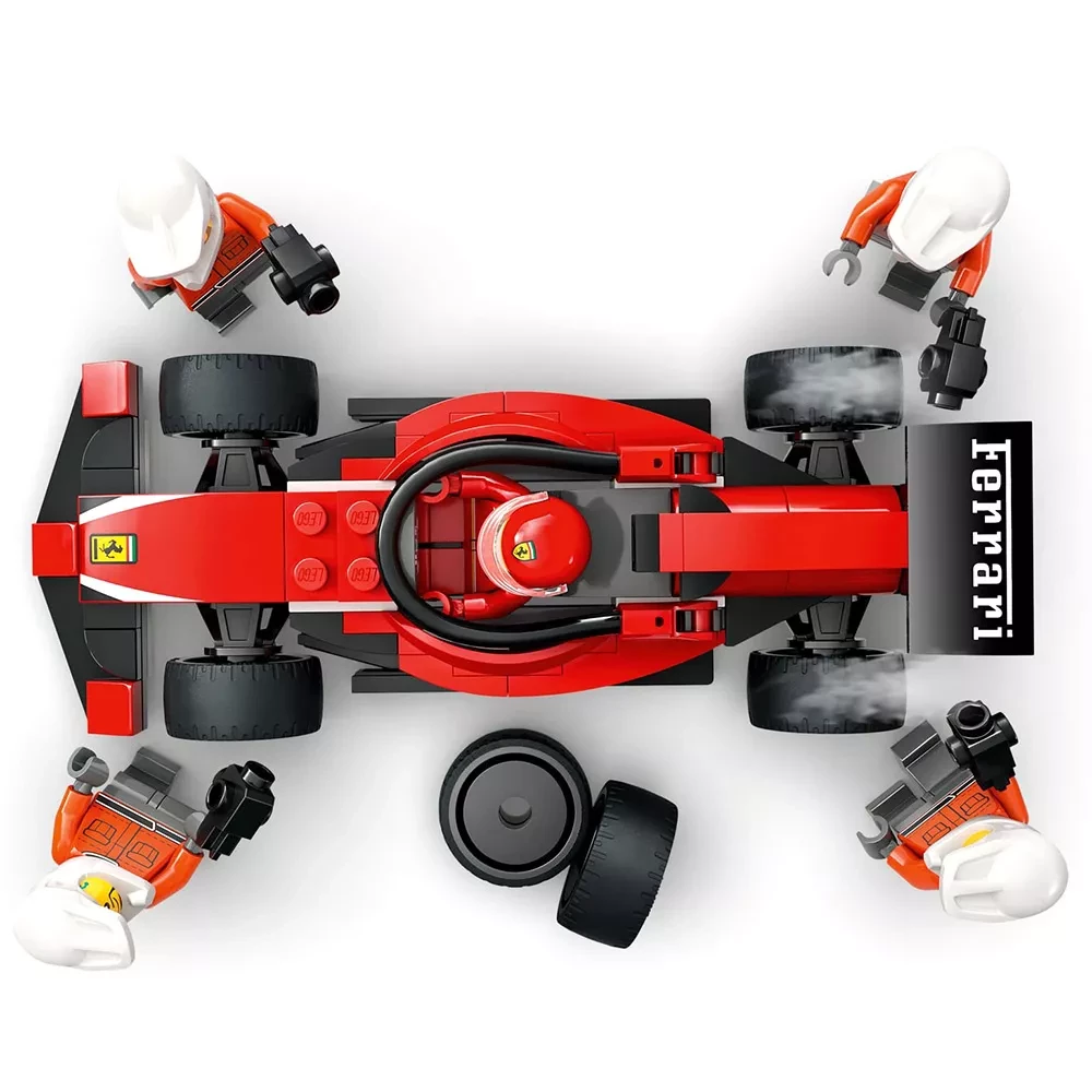 Конструктор Lego City "Піт-стоп і піт-екіпаж F1® з болідом Ferrari", 60443 8
