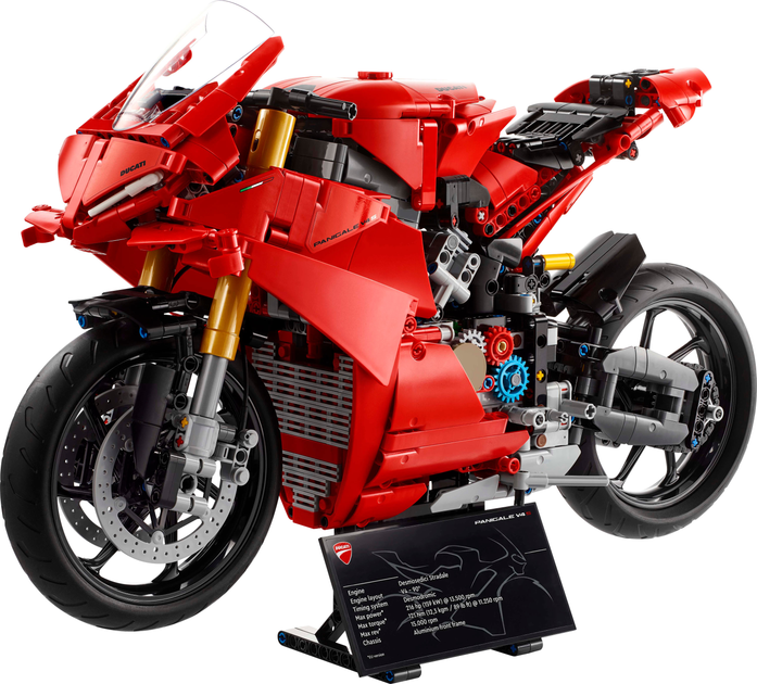 Конструктор Lego Technic "Мотоцикл Ducati Panigale V4 S", 42202 2