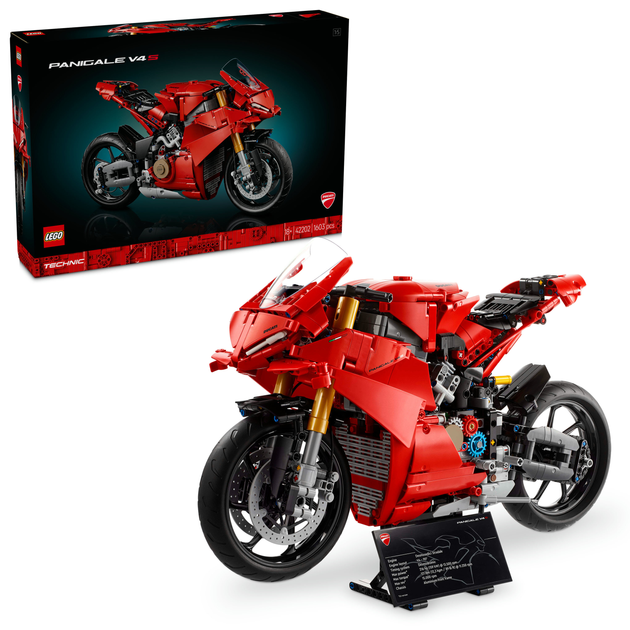 Конструктор Lego Technic "Мотоцикл Ducati Panigale V4 S", 42202 10