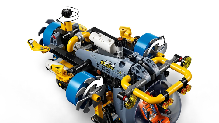 Конструктор Lego Technic "Глибоководний дослідницький підводний човен", 42201 5