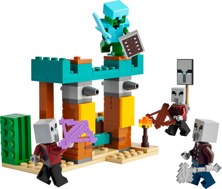 Конструктор Lego Minecraft "Пустельний патруль розбійника", 21267 2