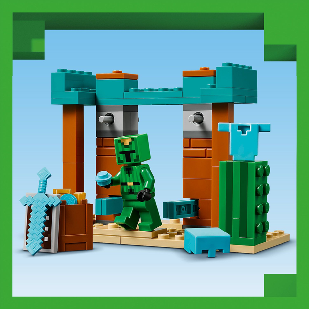 Конструктор Lego Minecraft "Пустельний патруль розбійника", 21267 6