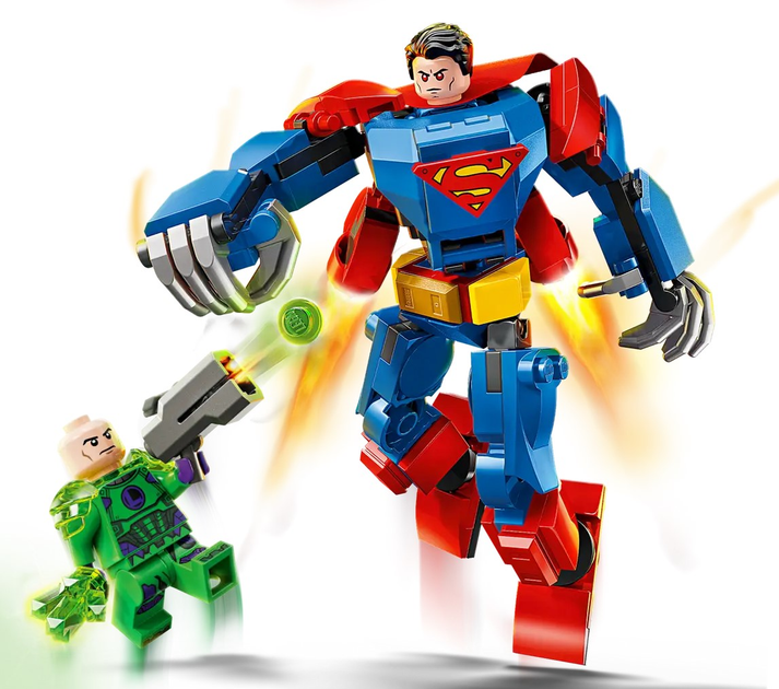 Конструктор Lego DC "Супермен-робот проти Лекса Лютора", 76302 3
