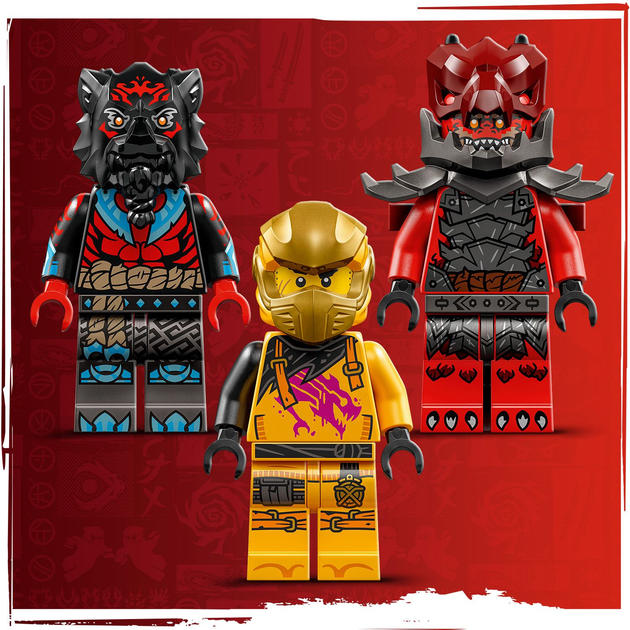 Конструктор Lego Ninjago "Суперштормовий реактивний літак Рас та Арін", 71833 7