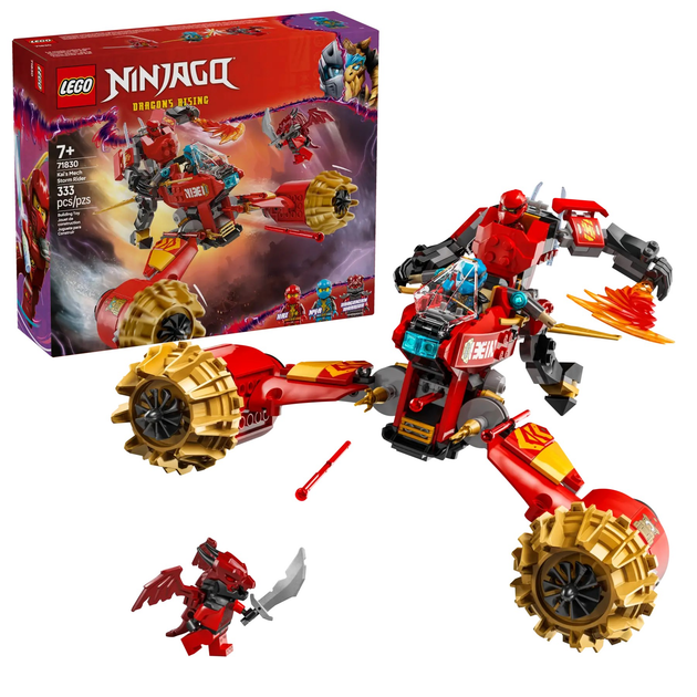 Конструктор Lego Ninjago "Штормовий робот-вершник Кая", 71830 1