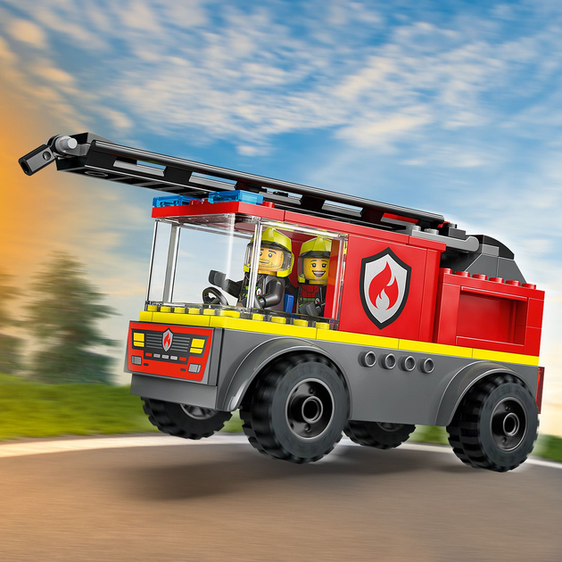 Конструктор Lego City "Пожежна машина з драбиною", 60463 2