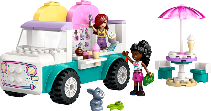Конструктор Lego Friends "Хартлейк-Сіті. Фургон із морозивом", 42644 1