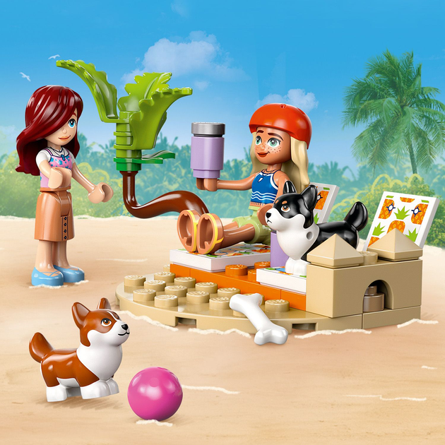 Конструктор Lego Friends "Собачі пригоди на серфі та скутері", 42641 5