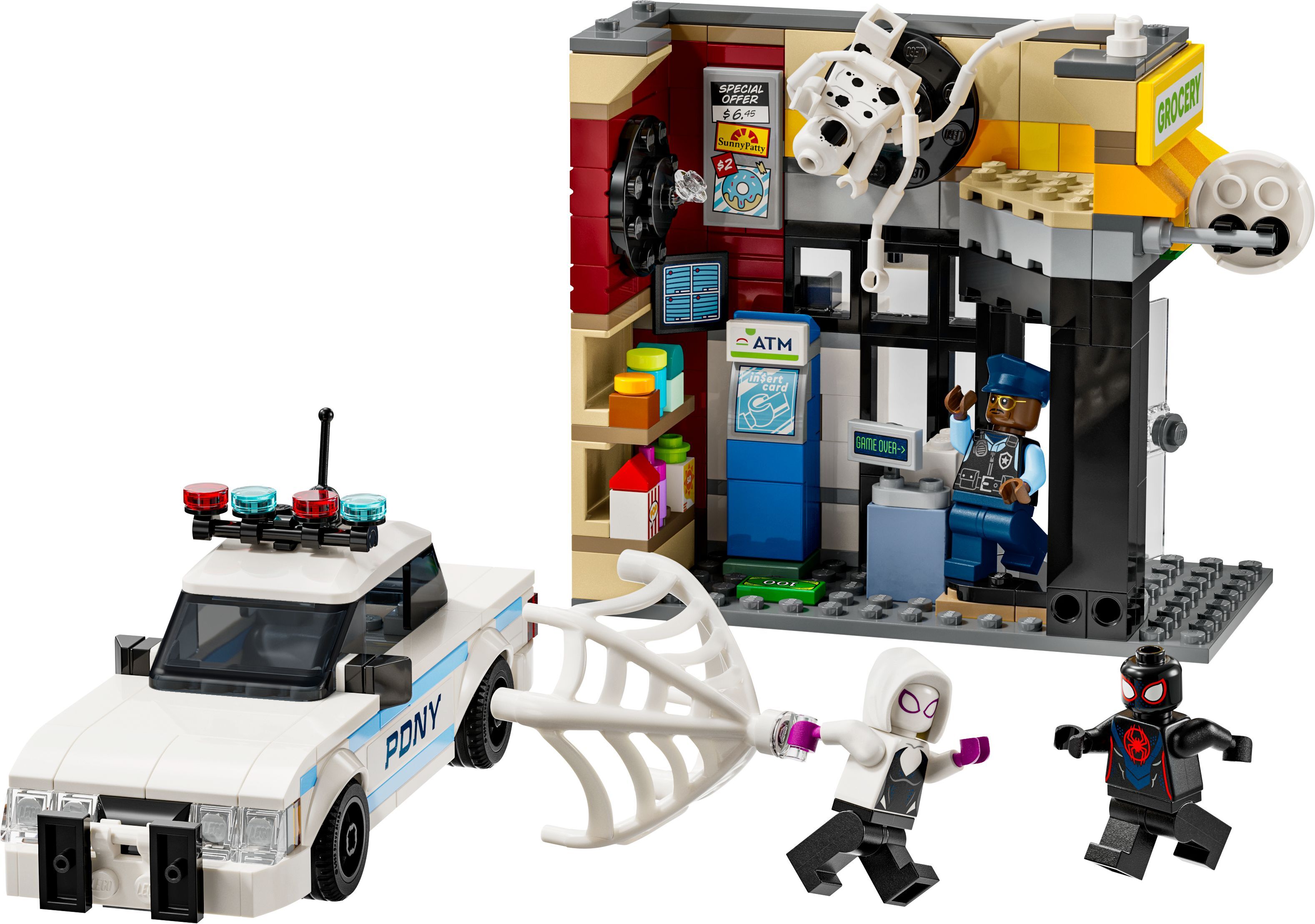 Конструктор Lego Marvel "Всесвіт-павук: Майлз Моралес проти Плями", 76311 3