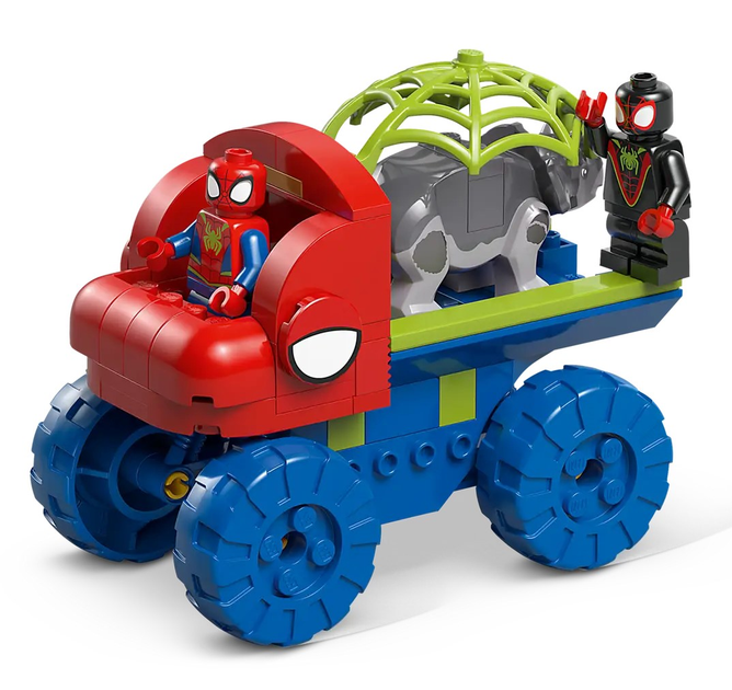 Конструктор Lego Marvel "Динозаврий спасательный транспорт команды Паука", 11199 6