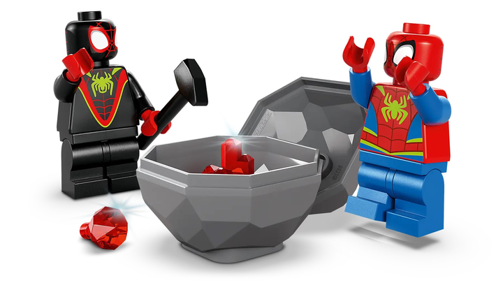 Конструктор Lego Marvel "Динозаврий спасательный транспорт команды Паука", 11199 7