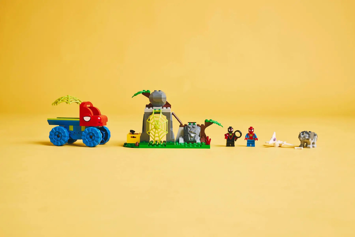 Конструктор Lego Marvel "Динозаврий спасательный транспорт команды Паука", 11199 8