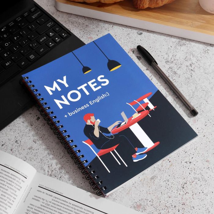 Блокнот My Notes + business English, Gifty, AA-0170209 1