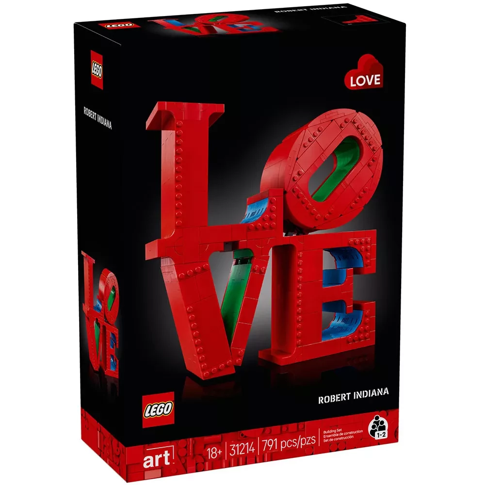 Конструктор Lego Art "LOVE", 31214