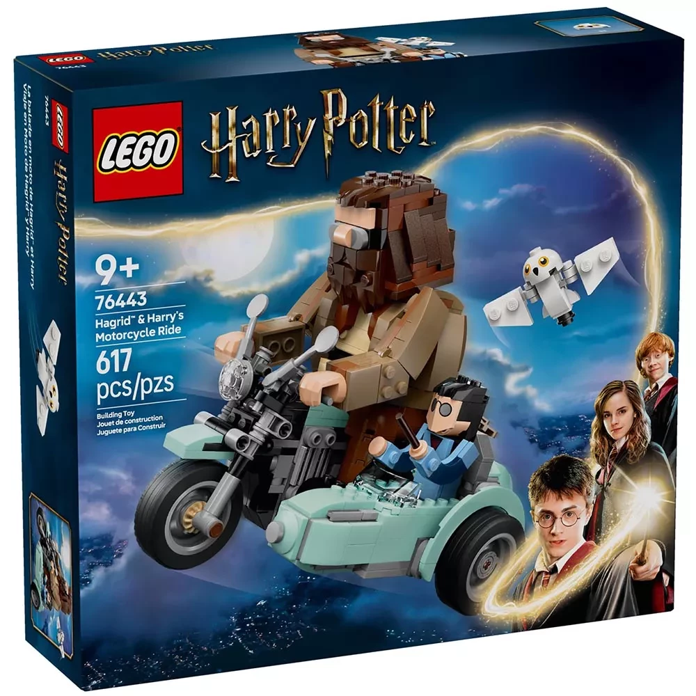 Конструктор Lego Harry Potter "Поїздка Геґріда й Гаррі на мотоциклі", 76443