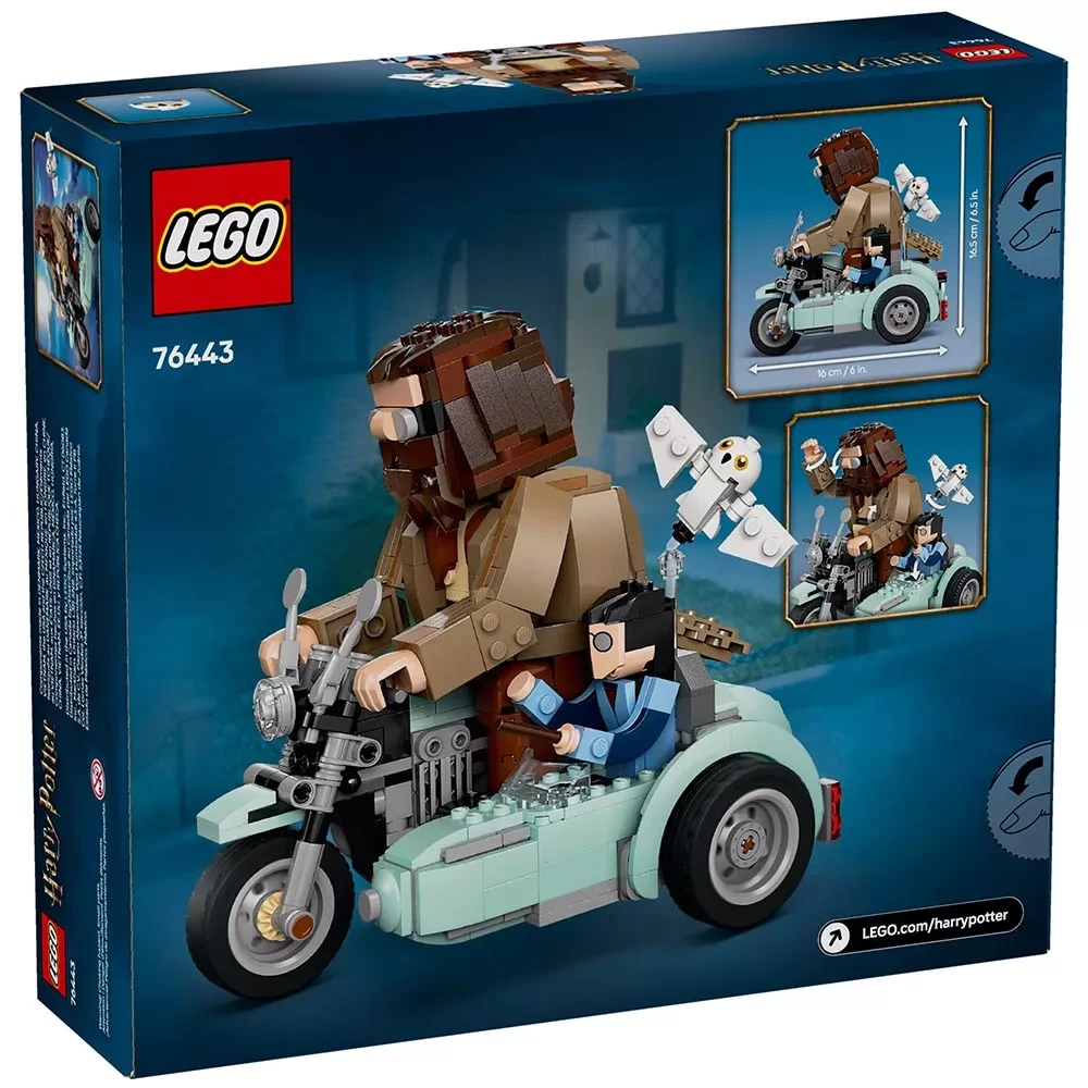 Конструктор Lego Harry Potter "Поїздка Геґріда й Гаррі на мотоциклі", 76443 1