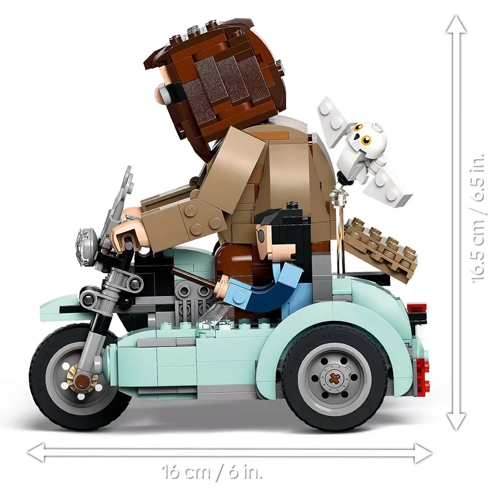 Конструктор Lego Harry Potter "Поїздка Геґріда й Гаррі на мотоциклі", 76443 6