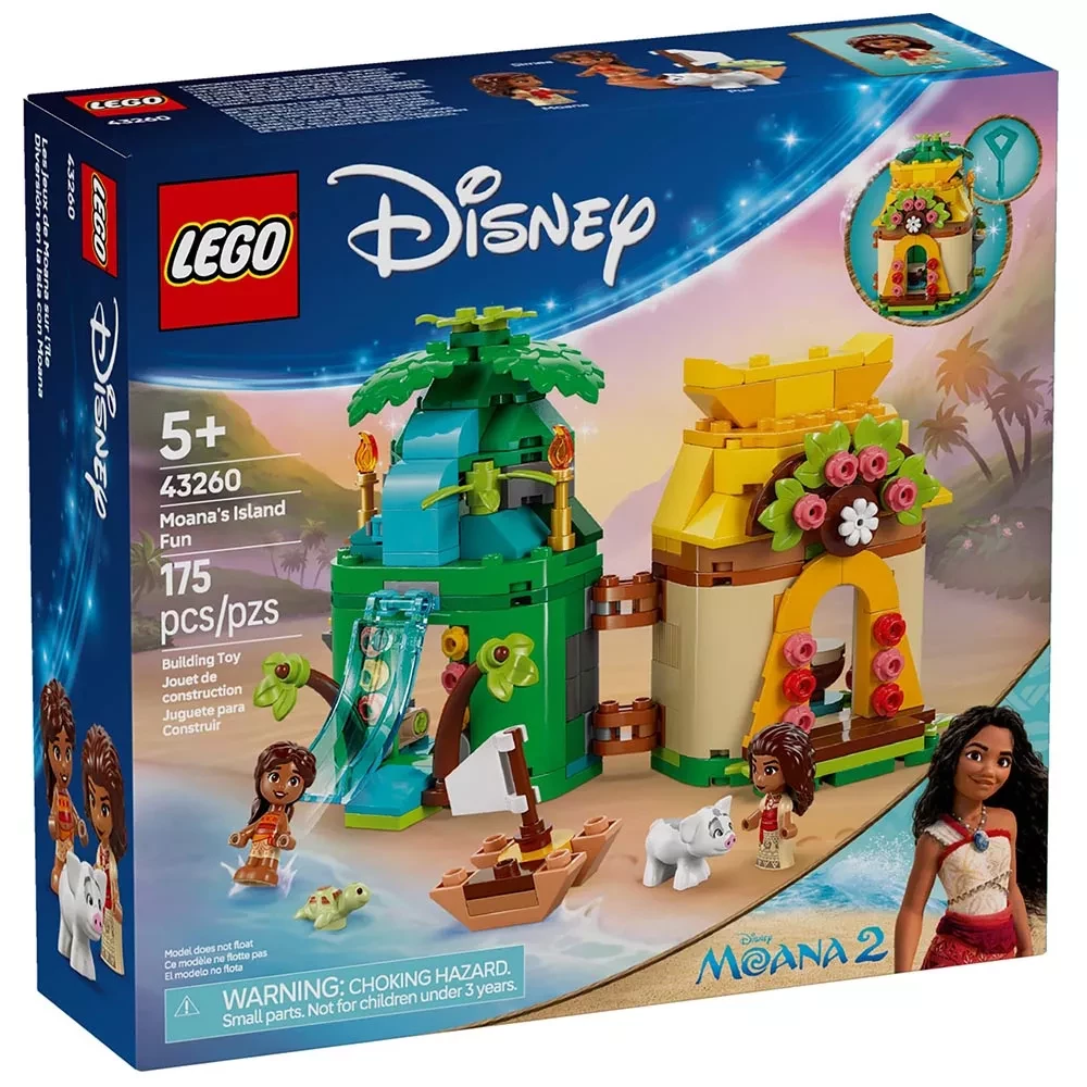 Конструктор Lego Disney "Острівні розваги Ваяни", 43260