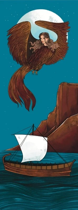Закладка для книги «Сирена»