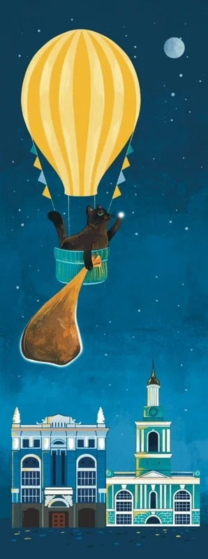 Закладка для книги «Ніч у Києві. Контрактова площа»