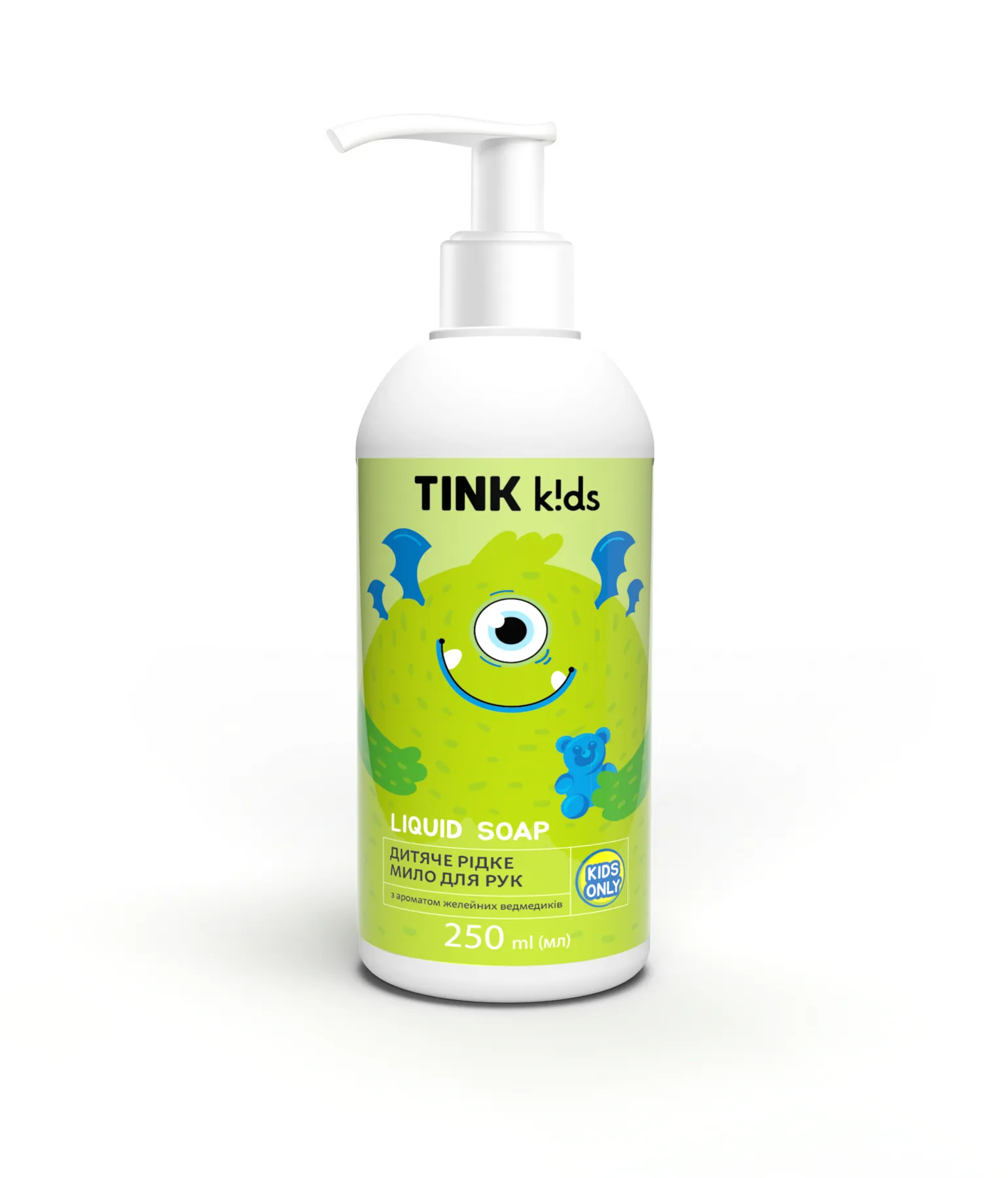 Дитяче рідке мило для рук Gummy Bears Tink kids 250 мл, 289691