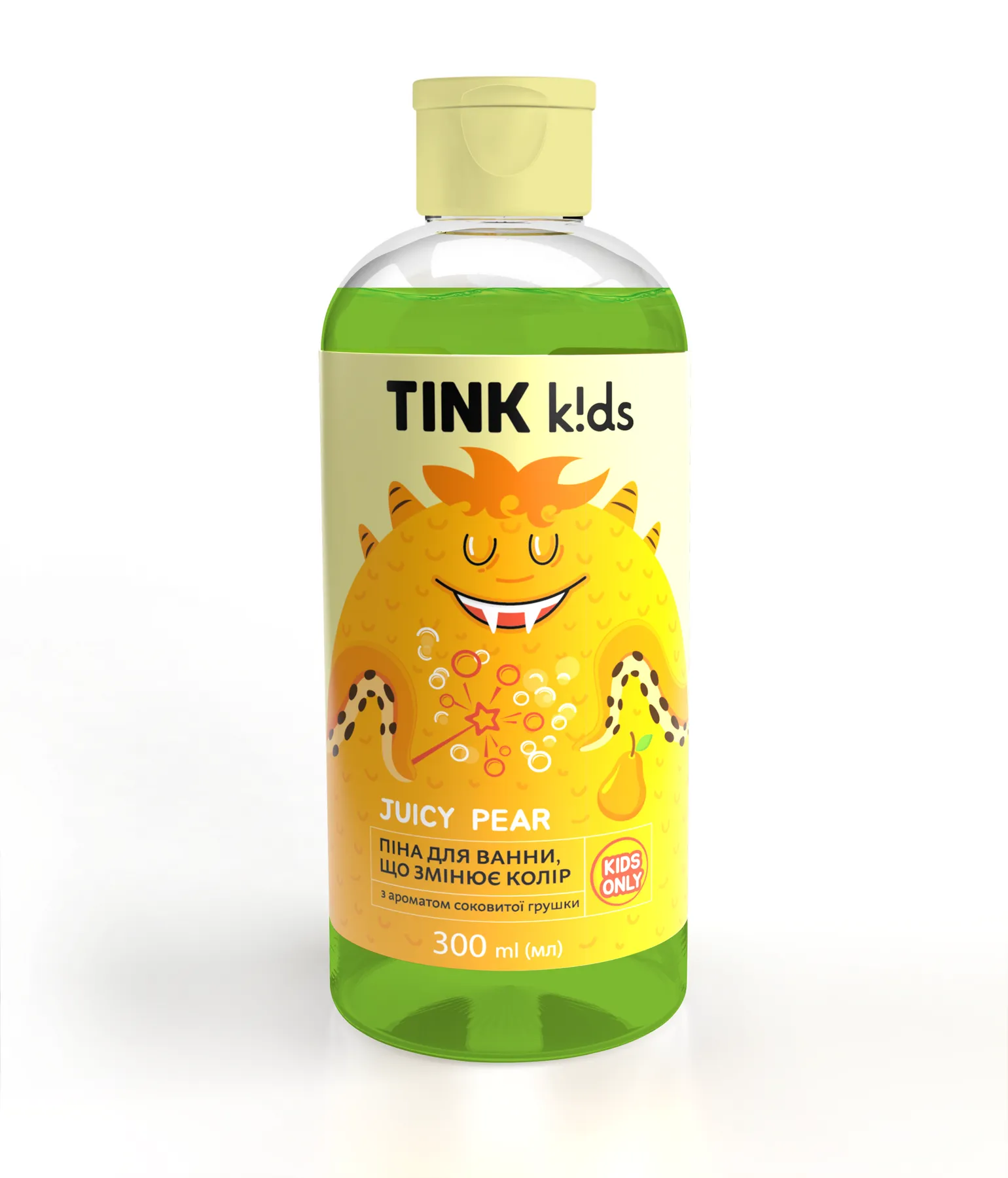 Піна для ванни, що змінює колір Juicy Pear Tink kids 300 мл, 289696